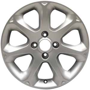 Platišče iz lahke zlitine 16" s 7 kraki, srebrne barve